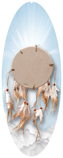 DNSA18-129-BL Arapaho Prayer Blue